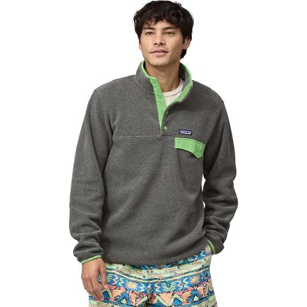 Patagonia Men's Lightweight Synchilla Snap-T Fleece Pullover Sweater 25551