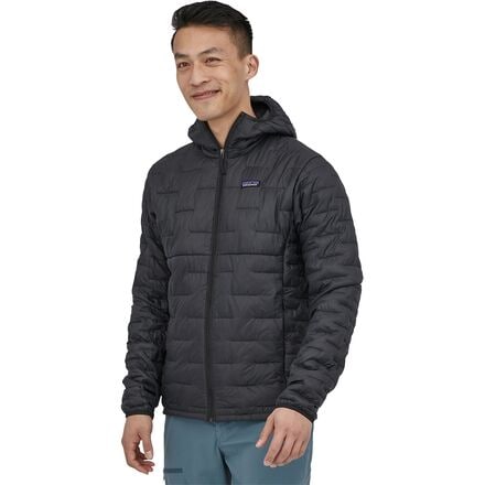 Patagonia - Micro Puff Hooded Insulated Jacket - Men's - Black
