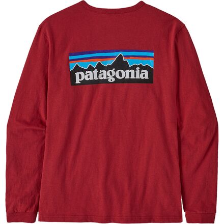 Patagonia - P-6 Logo Responsibili-Tee Long-Sleeve T-Shirt - Women's - Sumac Red