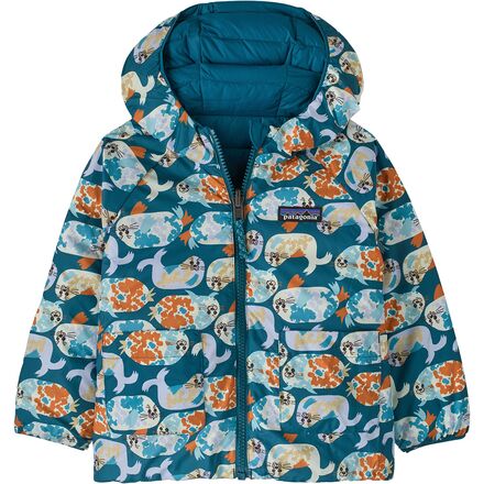 Patagonia - Reversible Down Sweater Hoodie - Infants'