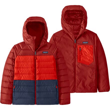 Patagonia - Reversible Down Sweater Hoodie - Kids'