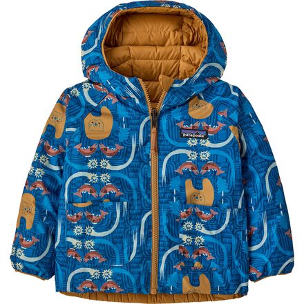 Patagonia - Reversible Down Sweater Hoodie - Toddlers'