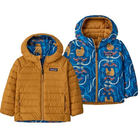 Patagonia - Reversible Down Sweater Hoodie - Toddlers'