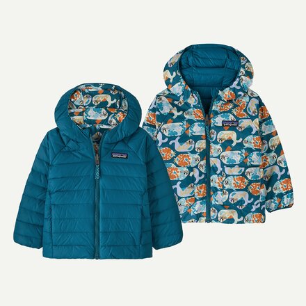 Patagonia - Reversible Down Sweater Hoodie - Toddlers'