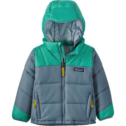 Patagonia - Synthetic Puffer Hoodie - Infants' - Light Plume Grey