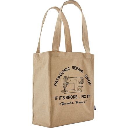 patagonia market bag Recycled Tote By utilizing fabric scraps and recycled bottles Patagonia Recycled Market Tote Peace