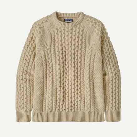 Patagonia - Recycled Wool-Blend Cable Knit Crewneck Sweater - Men's