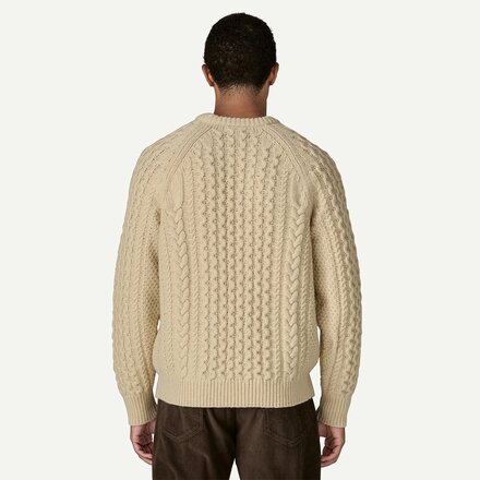 Patagonia - Recycled Wool-Blend Cable Knit Crewneck Sweater - Men's