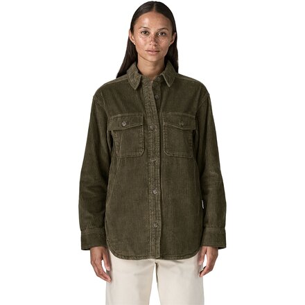 Corduroy Overshirt Jacket - Women's