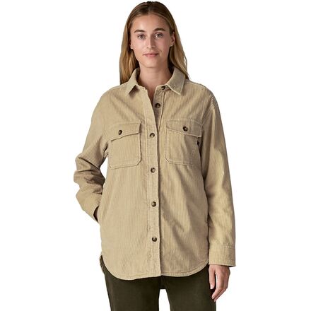 Corduroy Overshirt Jacket - Women's