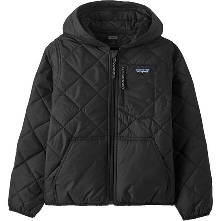 Diamond Quilted Hooded Jacket - Kids'