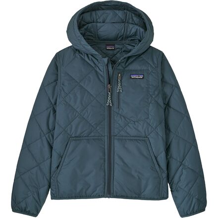Diamond Quilted Hooded Jacket - Kids'