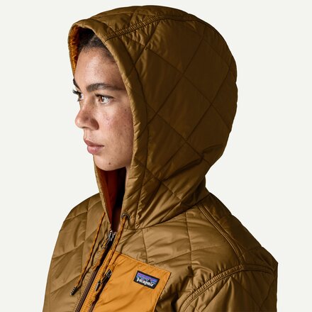 Patagonia - Diamond Quilted Bomber Hooded Jacket - Women's