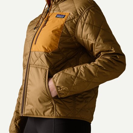 Patagonia - Diamond Quilted Bomber Hooded Jacket - Women's