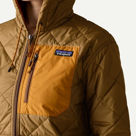 Patagonia - Diamond Quilted Bomber Hooded Jacket - Women's