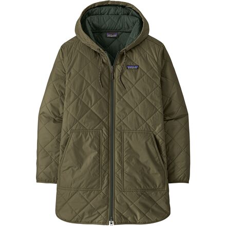 Diamond Quilted Parka - Women's