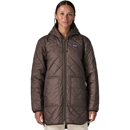 Diamond Quilted Parka - Women's
