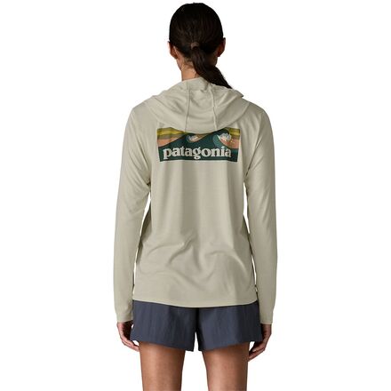 Capilene Cool Boardshort Logo Daily Hoodie - Women's