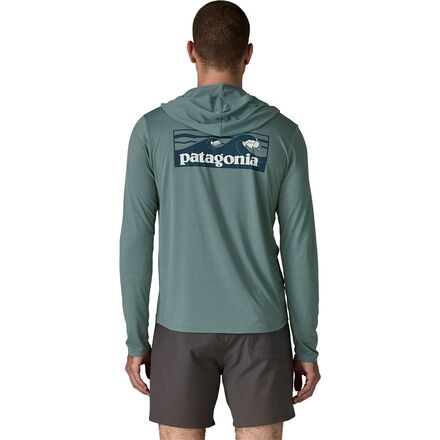 Capilene Cool Boardshort Logo Daily Hoodie - Men's