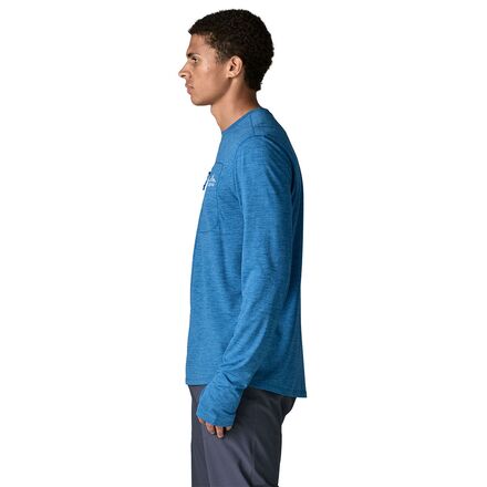 Patagonia - Capilene Cool Cloud Crag Crest Long-Sleeve Sun Shirt - Men's