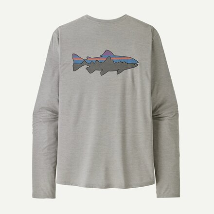 Patagonia - Capilene Cool Fitz Roy Trout Long-Sleeve Sun Shirt - Men's