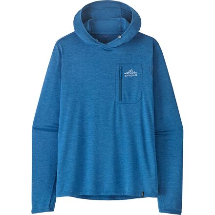 Capilene Cool Cloud Crag Crest Sun Hoodie - Men's