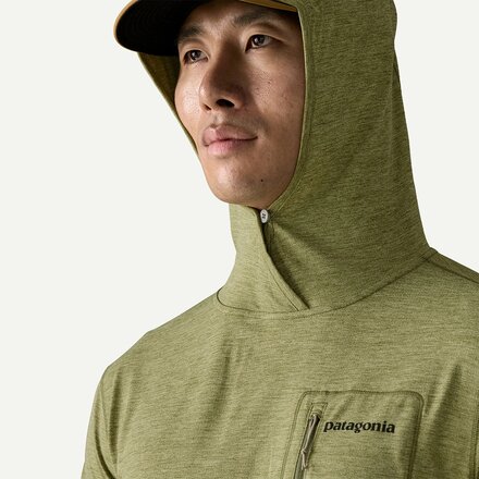Patagonia - Capilene Cool Fitz Roy Trout Sun Hoodie - Men's