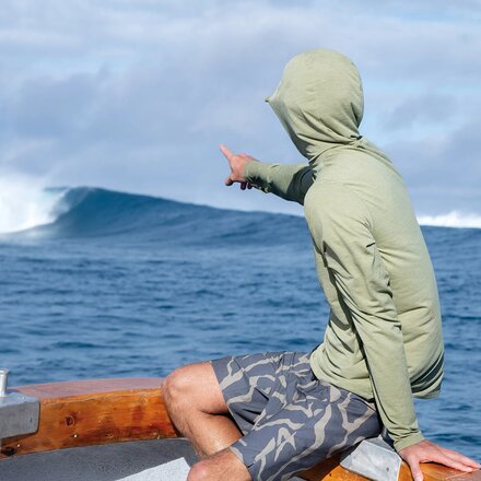 Patagonia - Capilene Cool Fitz Roy Trout Sun Hoodie - Men's