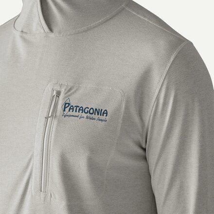 Patagonia - Capilene Cool Water People Banner Sun Hoodie - Men's