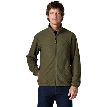Textured Fleece Jacket - Men's