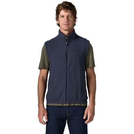 Textured Fleece Vest - Men's