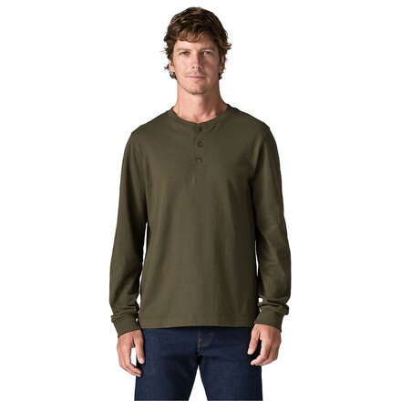Long-Sleeve Henley Shirt - Men's