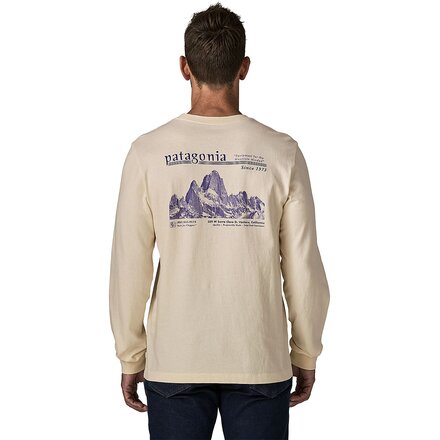 Long-Sleeve Midweight Hut Tripper Skyline T-Shirt - Men's