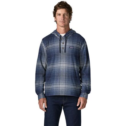 Stretch Fjord Flannel Pullover Hoodie - Men's