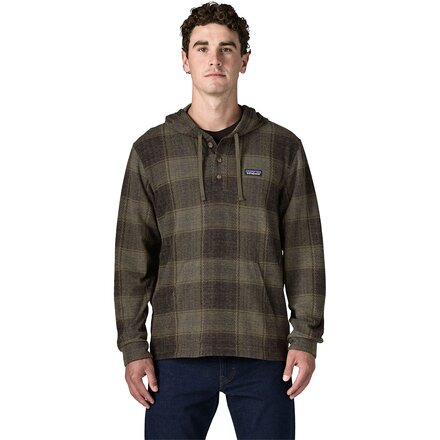 Stretch Fjord Flannel Pullover Hoodie - Men's