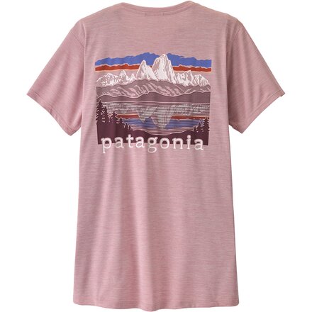 Capilene Cool Daily Shirt - Fitz Roy Foothills - Women's