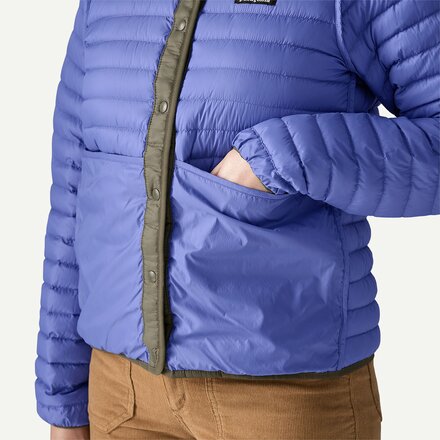 Patagonia - Lightweight Reversible Down Sweater Cardigan - Women's