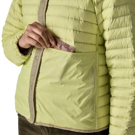 Patagonia - Lightweight Reversible Down Sweater Cardigan - Women's