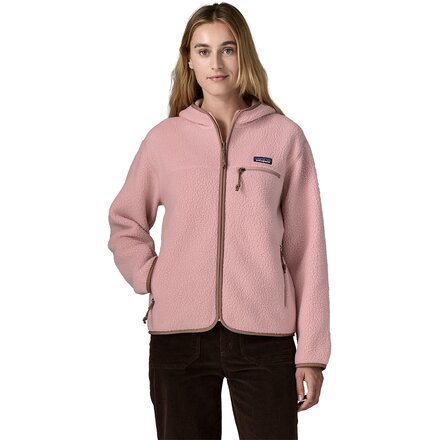 Retro Pile Hooded Jacket - Women's