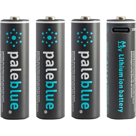 Pale Blue Earth - Lithium Ion Rechargeable AA Batteries - One Color