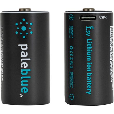 Pale Blue Earth - Lithium Ion Rechargeable C Batteries - One Color