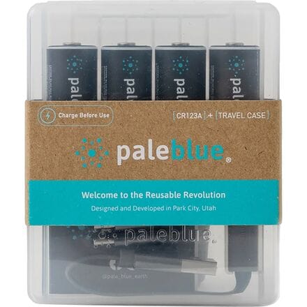 Pale Blue Earth - Lithium Ion Rechargeable CR123A Batteries