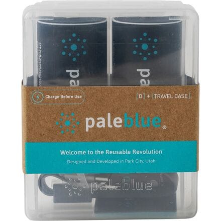 Pale Blue Earth - Lithium Ion Rechargeable D Batteries