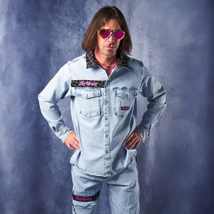 Pit Viper - Sport Denim Button Down Shirt - Men's