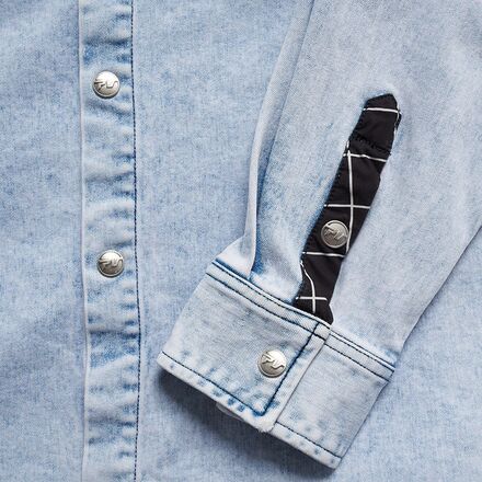 Pit Viper - Sport Denim Button Down Shirt - Men's