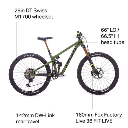 Pivot - Switchblade 29 Pro XT/XTR Live Valve Mountain Bike