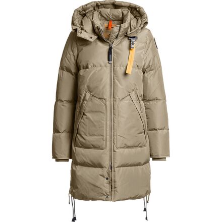 Long Bear Hooded Down Coat - Women's