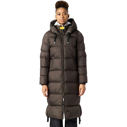 Panda Hooded Down Coat - Women's