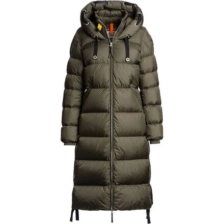 Panda Hooded Down Coat - Women's