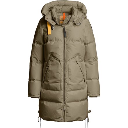 Long Bear Hooded Down Coat - Women's